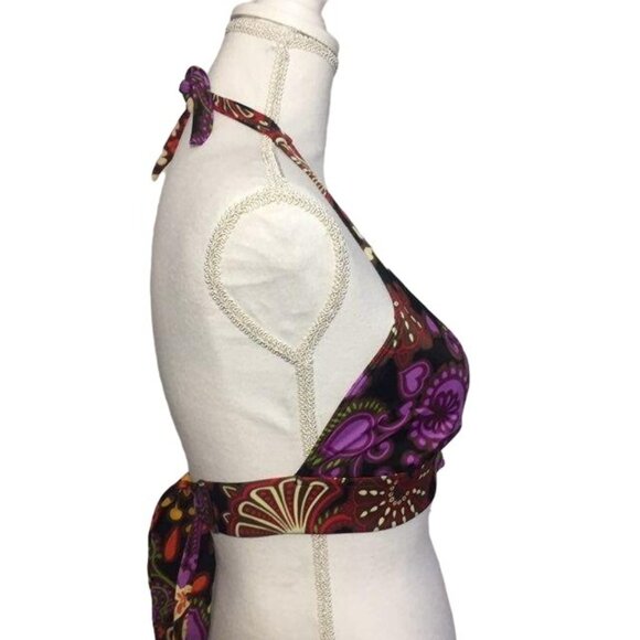 Victoria Secret Swimsuit Bikini Top Womens M Used Triangle - Picture 10 of 10